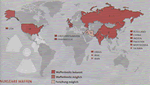 Atomwaffen: weltweite Verbreitung