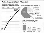 Infografik: Ackerbau mit Gen-Pflanzen