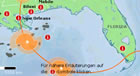 Hurrikan "Katrina": verursachte Schäden/ interaktive Infografik bei SPIEGEL-ONLINE