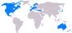 OECD-Mitgliedsstaaten/  Weltkarte: Gro&szlig;ansicht bei Wikipedia
