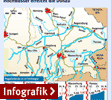 Landkarte: Süddeutschland: Dona mit Nebenflüssen, Pegelstände / Großansicht bei FAZ.NET
