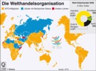 Globus Infografik: Die Welthandelsorganisation (WTO)