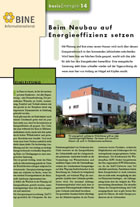 Energieeffizienz bei Neubauten: BINE basisEnergie 14