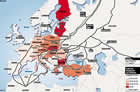 Gaspipelines nach Europa: FR-Infografik 7.1.09