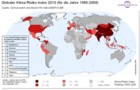 Klima-Risiko-Index:  Weltkarte bei Germanwatch
