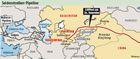 FR-Grafik: Seidenstrassen-Erdgas-Pipeline
