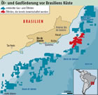 Offshore-Erdölförderung in Brasilien:  Grafik Großansicht