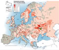 Kontamination des Bodens durch Tschernobyl-Strahlung:  Grafik Groansicht