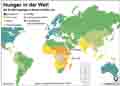Ernährungslage weltweit; Welthungerindex / Infografik Globus 6711 vom 16.10.2014