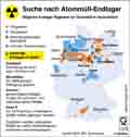 Atommll-Endlager-DE: Globus Infografik 11019/ 20.05.2016