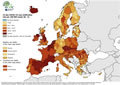 ECDC: 14-Tage-Inzidenz Europakarte
