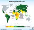 Welthunger-Index 2020 / Infografik Globus 14239 vom 16.10.2020