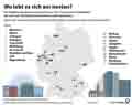 Stdteranking_DE Grostdte 2023: Globus Infografik 16504 vom 24.11.2023